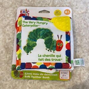 (2/$25) The Very Hungry Catterpillar soft Teether Book